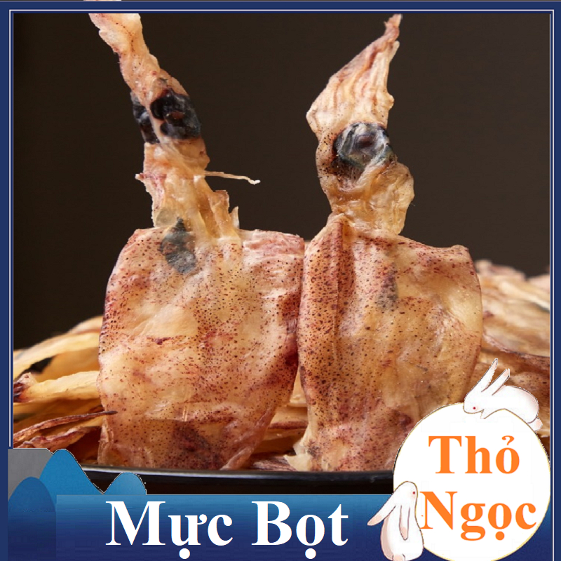 1kg KHÔ MỰC CHUỐI(MỰC BỌT)-Khô mực chuối mini màu trung bình nấu súp