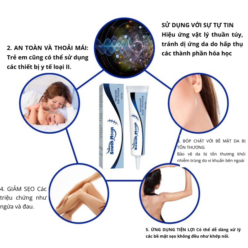 Kem thoa mờ sẹo South moon US - QUEENSHOP68