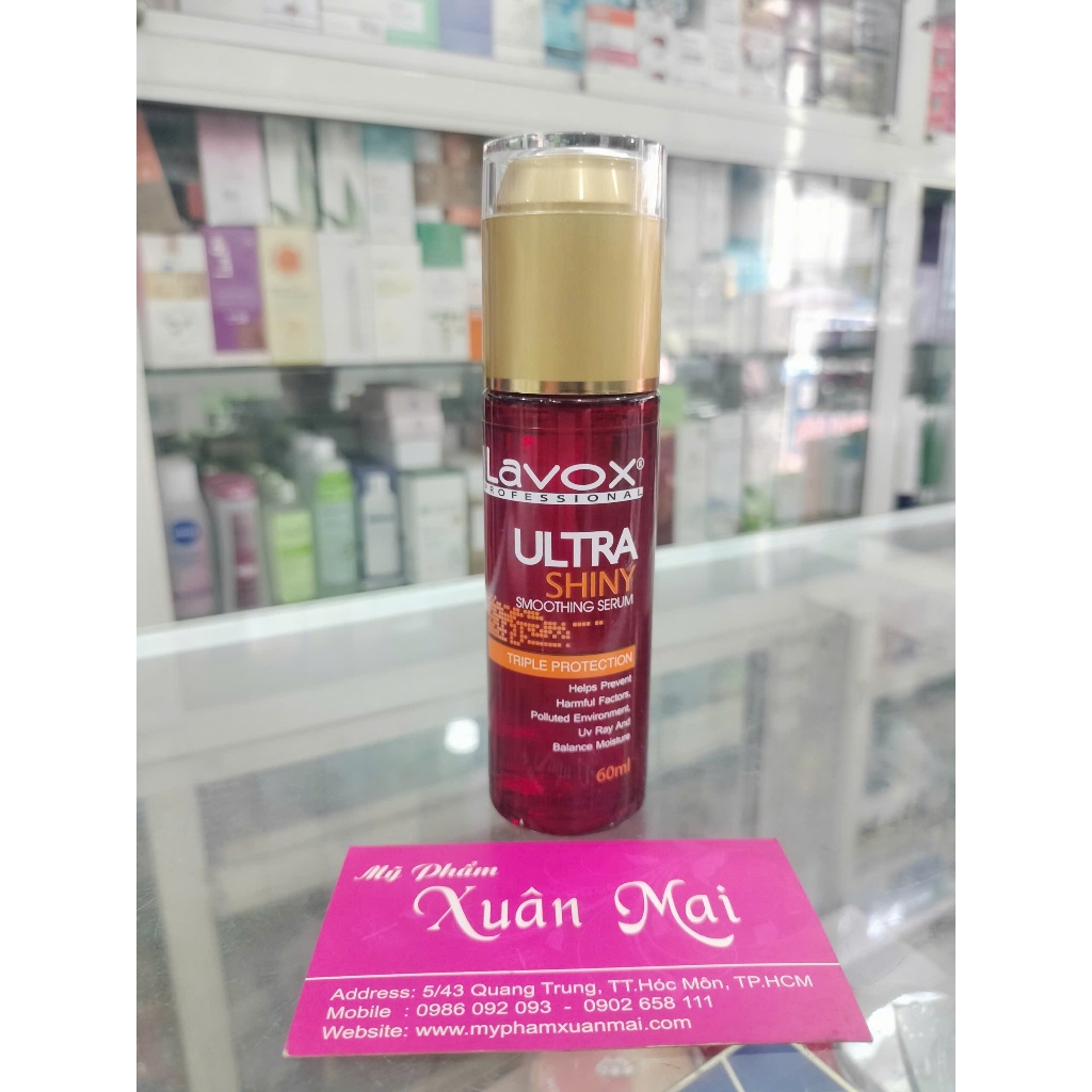 Serum Dưỡng Bóng Tóc Lavox