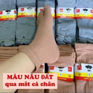 (Mua 20 Đôi tặng 1) Set 5 Đôi Tất Nữ Xỏ Ngón, Vớ Nữ Chống Nắng Loại Dày