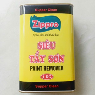 Siêu Tẩy Sơn Zippro chai 1L , làm sạch sơn cũ trên bề mặt kim loại, nền gạch, nền đá