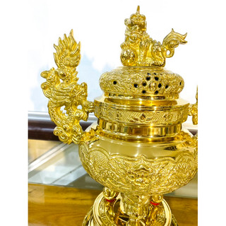 ĐỈNH LƯ BẰNG ĐỒNG CAO 38cm