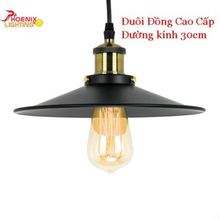 Đèn Thả Trần Trang Trí Hình Đĩa Treo Thả Trần Bàn Ăn Nhà Hàng Quán Cà Phê PHT68
