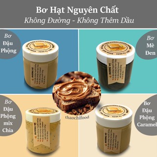  Bơ Đậu Phộng KHÔNG ĐƯỜNG  Bơ Hạt Ăn Kiêng Bơ Lạc Peanut Butter cho người tập Gym giảm cân 