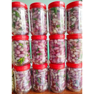  650g Hành tím ngâm chua ngọt hành Lý Sơn 100% ngâm từ giấm nuôi ngon và an toàn tuyệt đối 