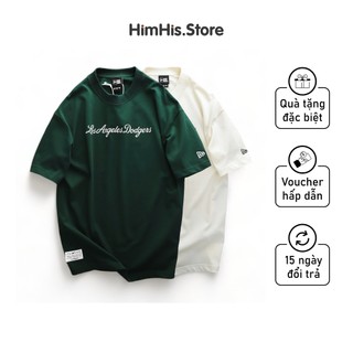 Áo thun NEW.ERA LA DODG3RS xuất dư xịn tay ngắn form rộng unisex chính phẩm VNXK size 55Kg-88Kg [NE-053]