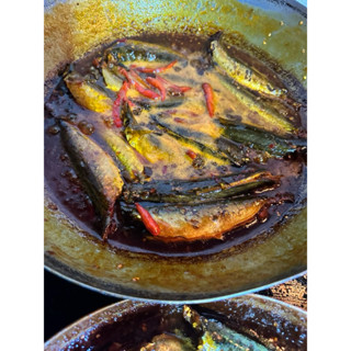  600gram cá nục rim mắm tỏi Lan Anh rim bếp củi cá nục tươi  tiện dùng 