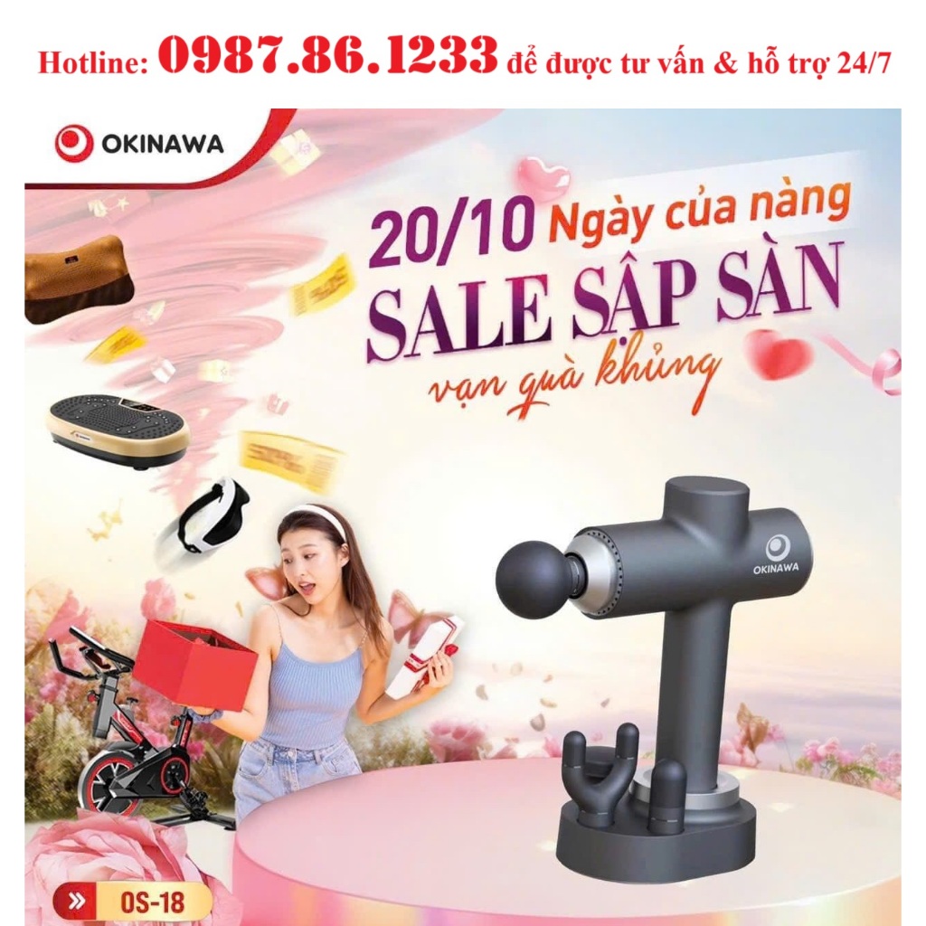 Máy Massage cầm tay cao cấp đa năng