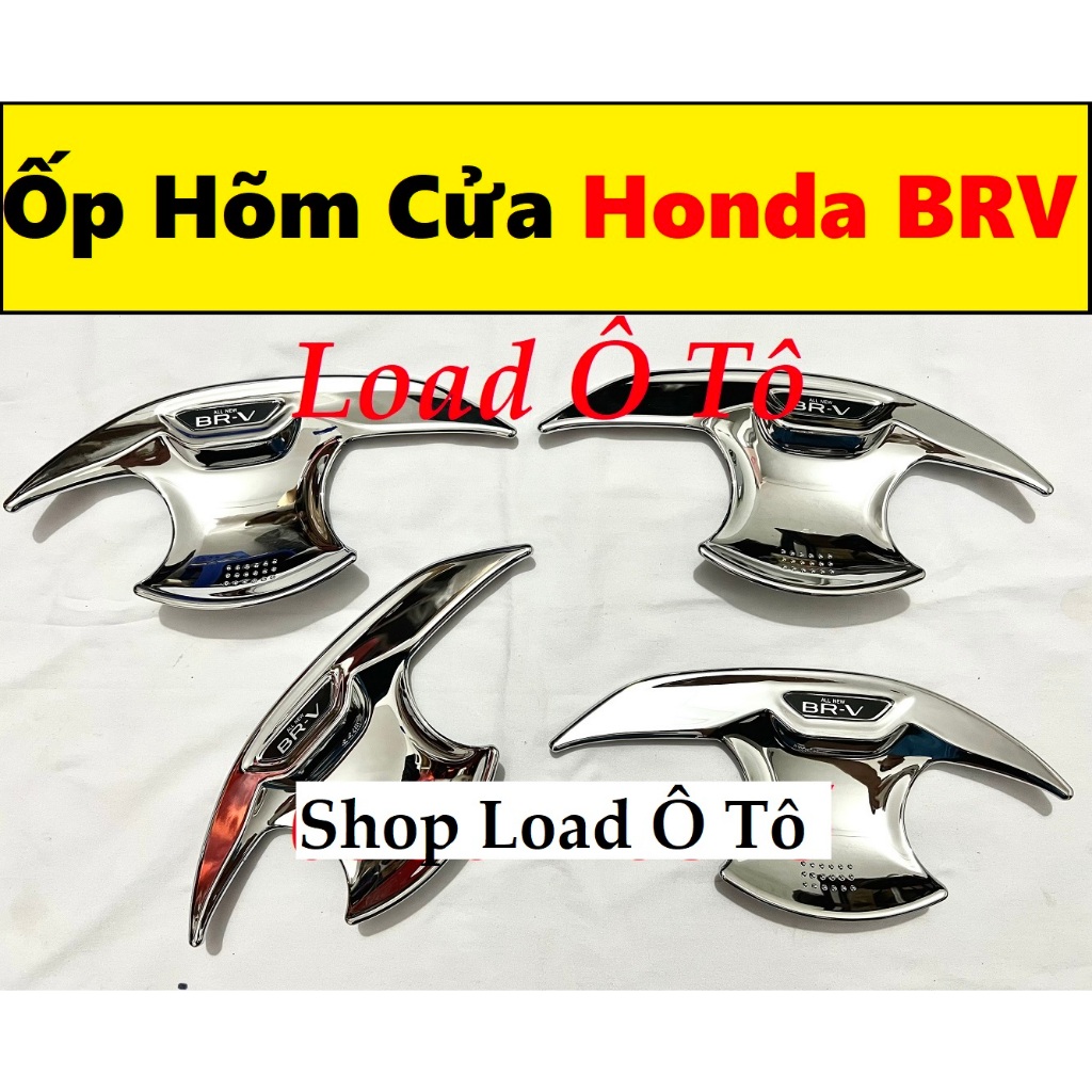 Ốp Hõm Cửa Mạ Crom Xe Honda BRV 2025-2023 Mẫu Nhựa ABS Mạ Crom Sáng Bóng
