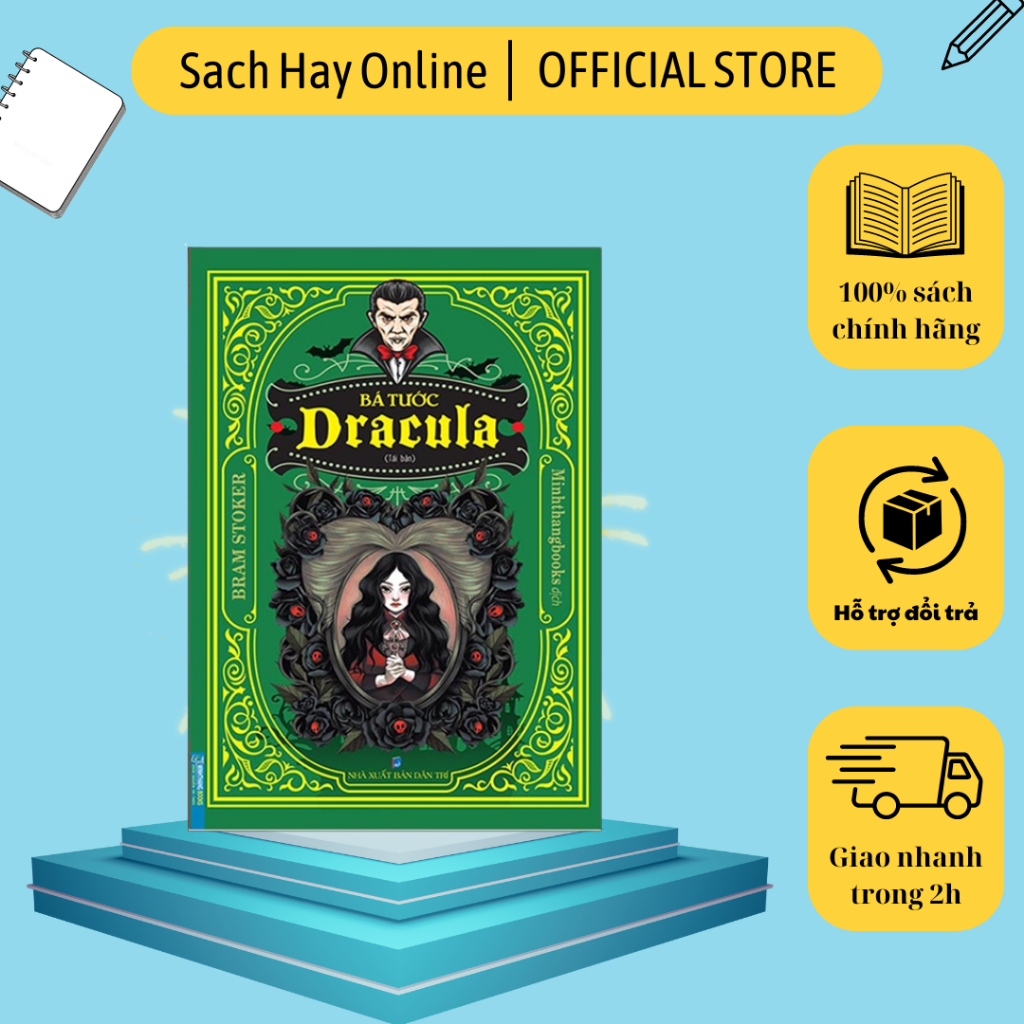 Sách - Bá tước Dracula (bìa mềm)