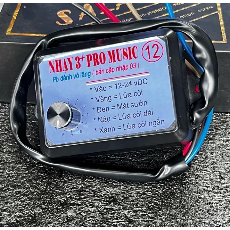 Nhạy Còi 3 Pro Điện Auto 12V,24V Còi Điện,Còi Hơi,Còi Xe Thông Dụng