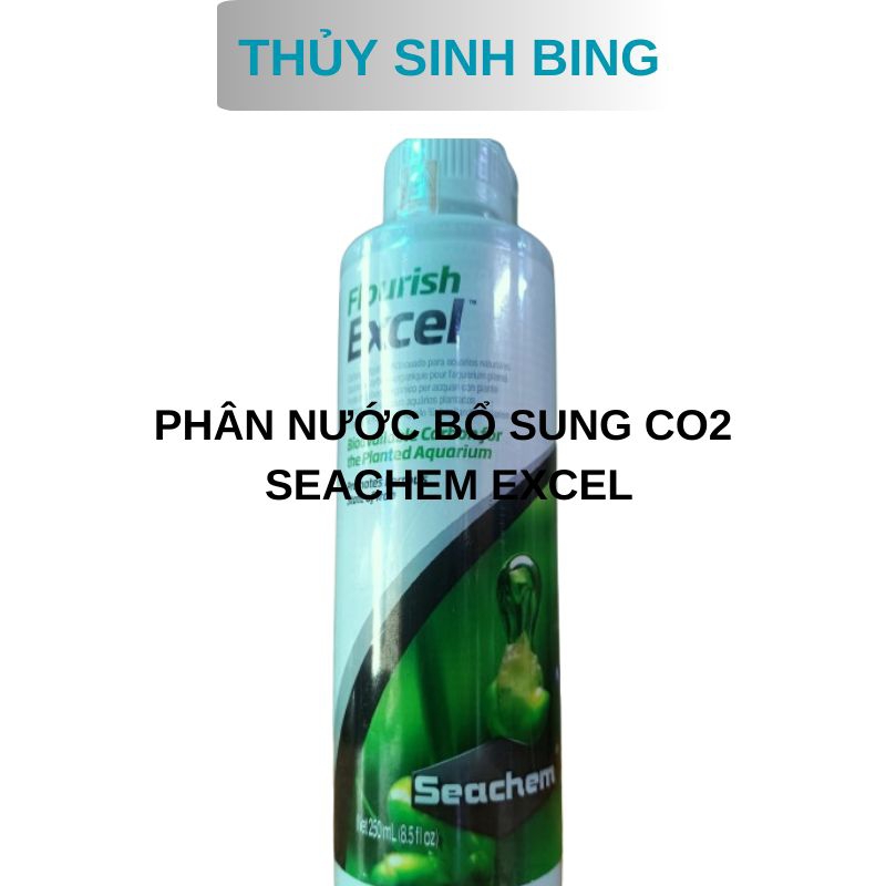 Phân nước bổ sung CO2 SEACHEM (FLOURISH EXCEL)
