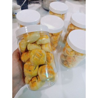 500gr bánh dứa vỏ mềm đóng hủ ăn là thích
