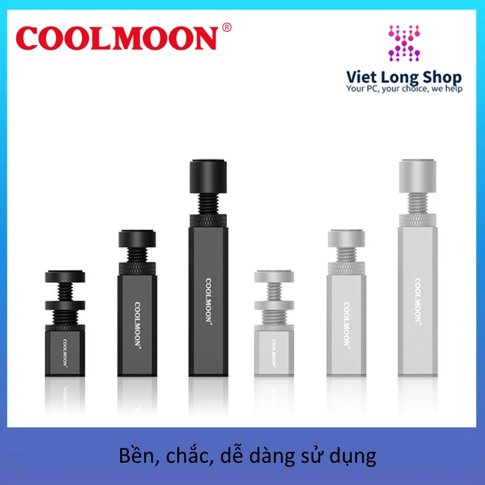 Giá đỡ card Đồ Họa CoolMoon GH-50, GH-80, GH-120, GH-125 NEW (dựng VGA, chống xệ GPU) GH6 ARGB