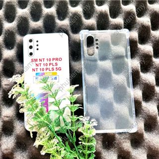 Ốp Lưng Samsung Note 10 Plus Dẻo Trong Suốt Chống Sốc Có Gù Bảo Vệ 4 Gốc