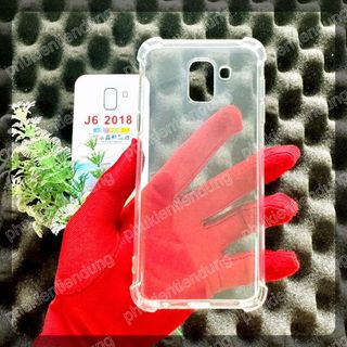 Ốp Lưng Samsung J6 Dẻo Trong Suốt Chống Va Đập Có Gù Bảo Vệ 4 Gốc Silicon Cao Cấp