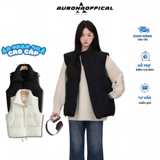 Áo Phao Gile Nữ DÀY DẶN loại 1 Hot Trend 2024, Áo khoác phao gile Nữ phong cách Hàn Quốc Aurona