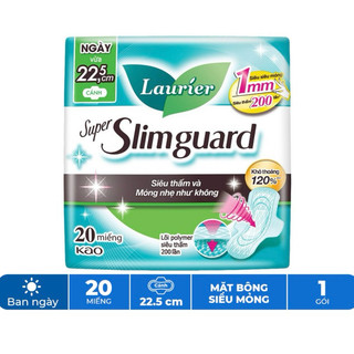  Băng vệ sinh Laurier Super Slimguard 20 miếng 