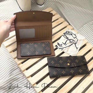 [Mua 1 được 2] - Set ví da cúc bấm hàng đẹp