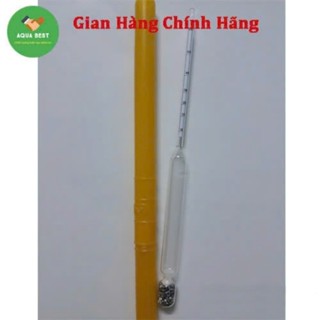   Hàng Chuẩn  Dụng cụ đo nồng độ cồn - Tửu kế đo nồng độ rượu 0 - 60 độ. 
