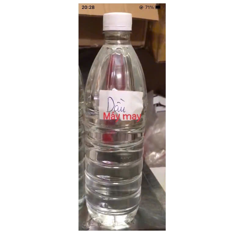 Dầu máy khâu công nghiệp chai 1 lít