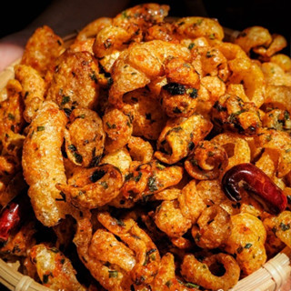 Da heo mắm hành/ da heo tỏi muối ớt (có video)