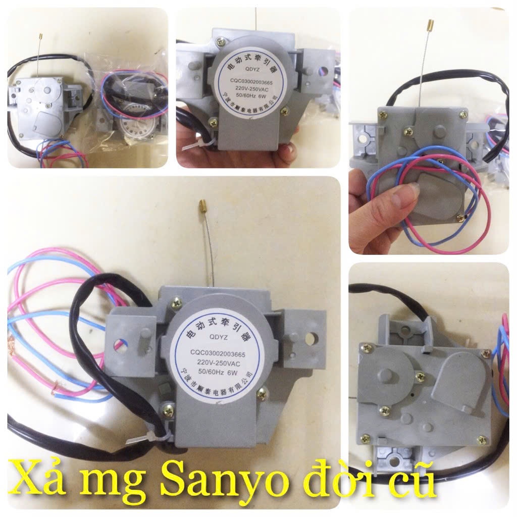 Van xả máy giặt SANYO cửa đứng mới loại tốt