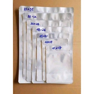 [1kg] Túi zip 1 trong 1 bạc