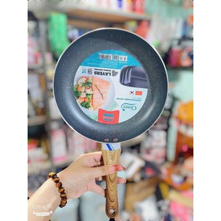 Chống Chính Dính Vân Đá Sunhouse 22cm, Chảo Chiên Chống Dính Nhà Bếp