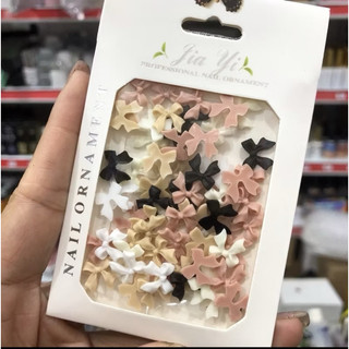 Charm nơ, charm nail đính móng ( nơ mix màu)