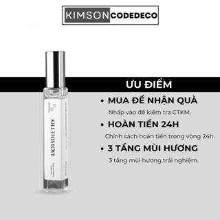 Tinh dầu nước hoa CODEDECO Kill This Love 10ml - Hấp dẫn, thu hút, trưởng thành