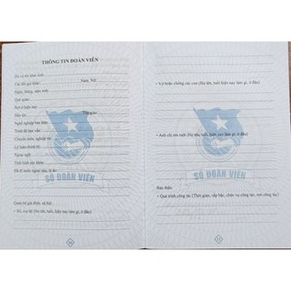 Combo 100 cuốn Sổ Đoàn viên hồng