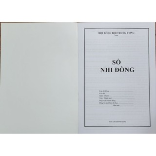 Combo 10 cuốn Sổ Nhi Đồng