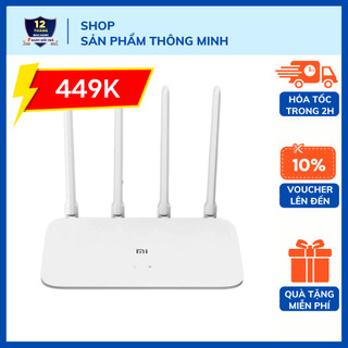 Bộ phát Wifi Router Xiaomi 4A bản Gigabit/4A bản Megabit băng tần kép AC1200 - kết nối 128 thiết bị