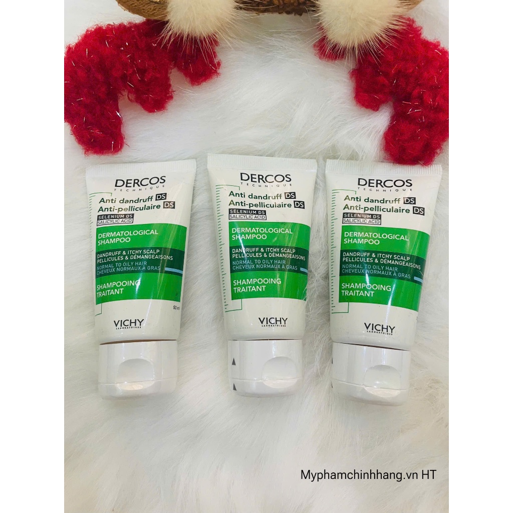 DẦU GỘI SẠCH GÀU CHO DA ĐẦU DẦU NGỨA VICHY 50ML
