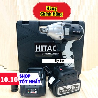 Máy Siết Bulong 199V Hitachi Siêu Bền Hàng Chuyên Dụng Khoan, Bắn Vít, Xiết Ốc Cực Khỏe