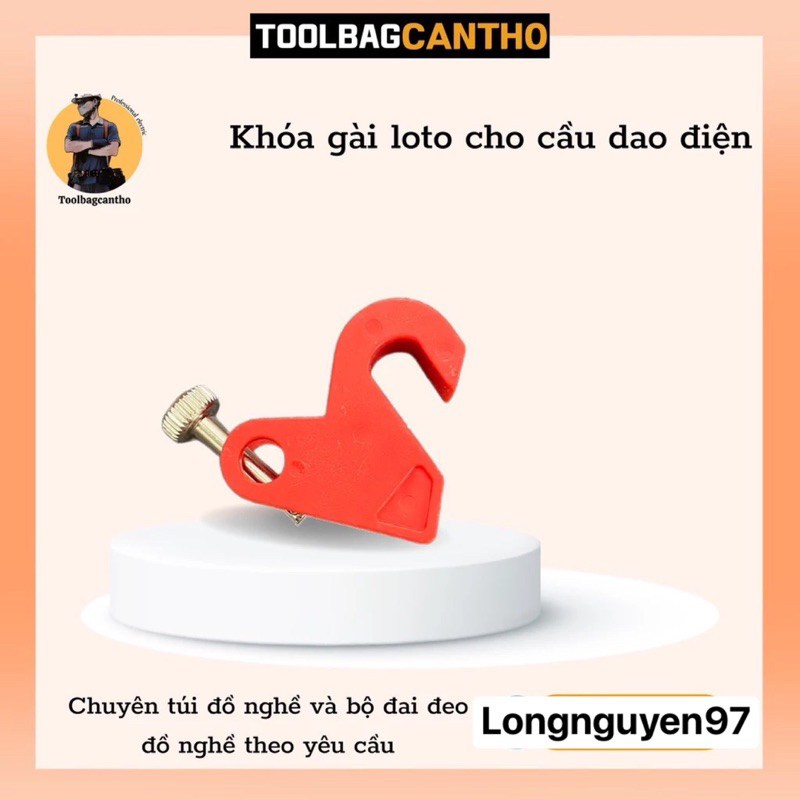 Khóa gài chống mở cầu dao/MCB