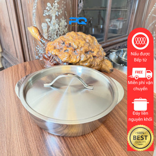 Nồi lười Chockmen kèm nắp tô tai gấu đun nấu trộn bột salad đa năng kích thước 16/20/24/28cm