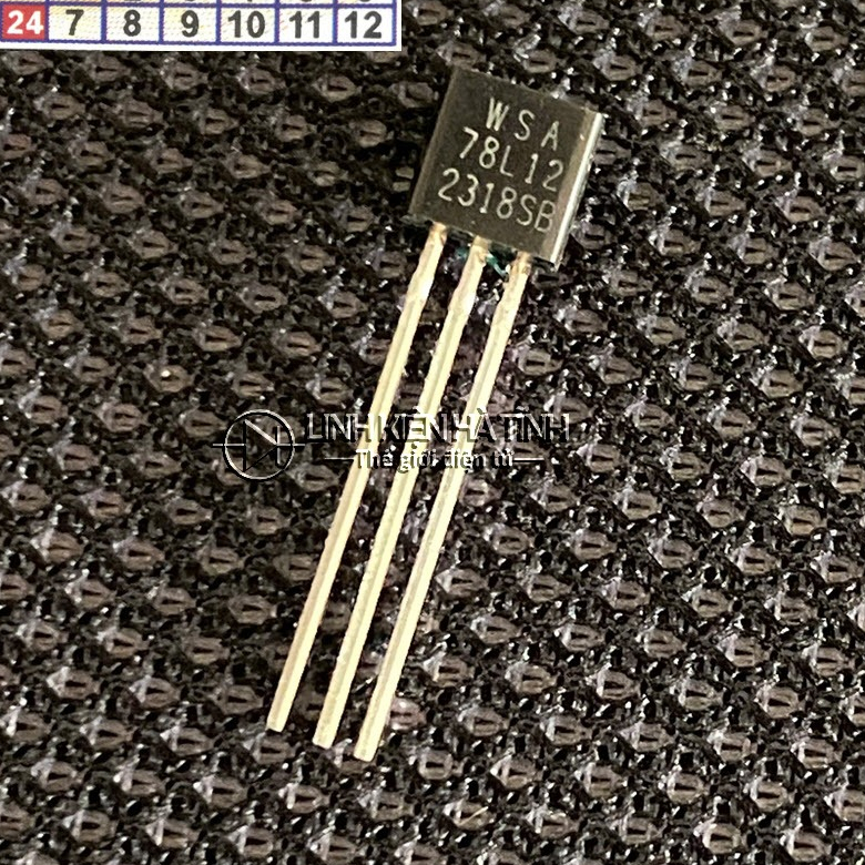 Túi 15 con IC WS 78L12 LM78L12 TO-92 12V 100MA loại nhỏ LKTT -BN27