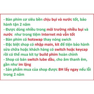 Phím cơ Fuhlen E mix màu