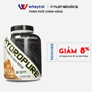Nutrabolics Hydropure 4.5lbs chính hãng - 100% whey hydrolyzed