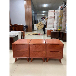 Tủ đầu giường gỗ tự nhiên -Táp đầu giường 2 ngăn kéo