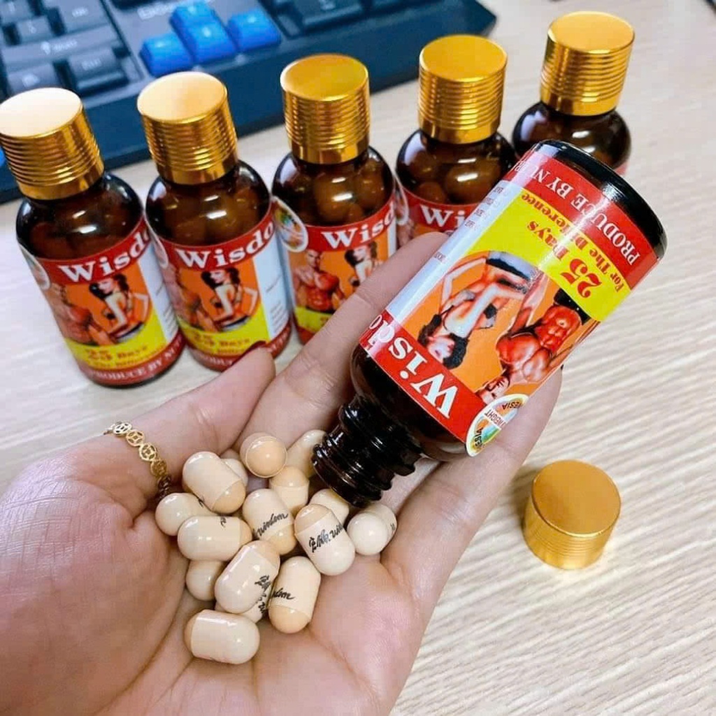 Tăng cân Wisdom Weight Chính hãng Indonesia hộp 25 viên loại xịn