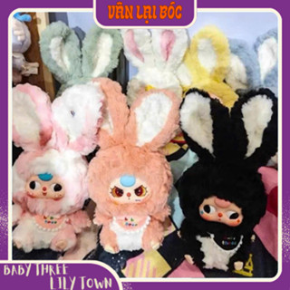 [Hàng sẵn] Blindbox Baby Three Thỏ Thị Trấn Lily Rabbit Town 3.0 gấu bông vinyl _ Vân Lại Bóc