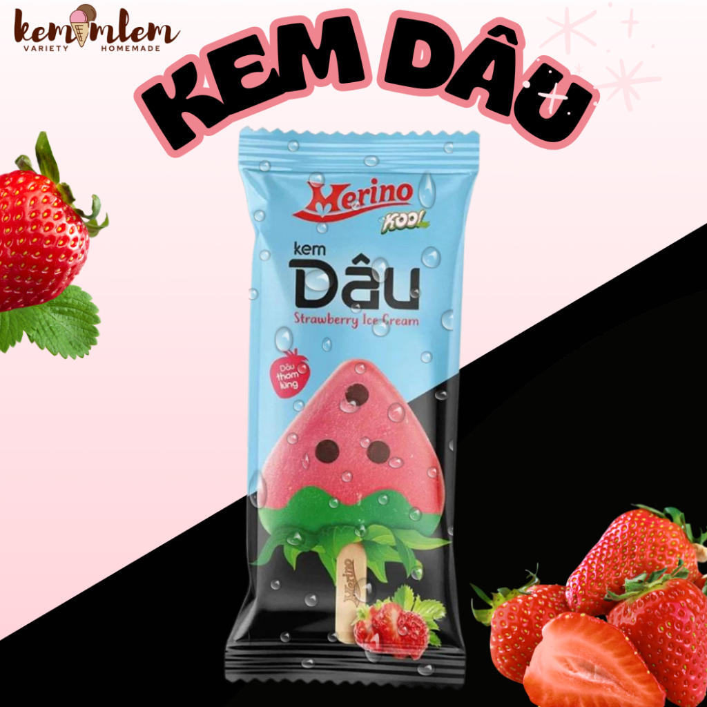 Kem KOOL Dâu - MERINO - [SHIP HOẢ TỐC]