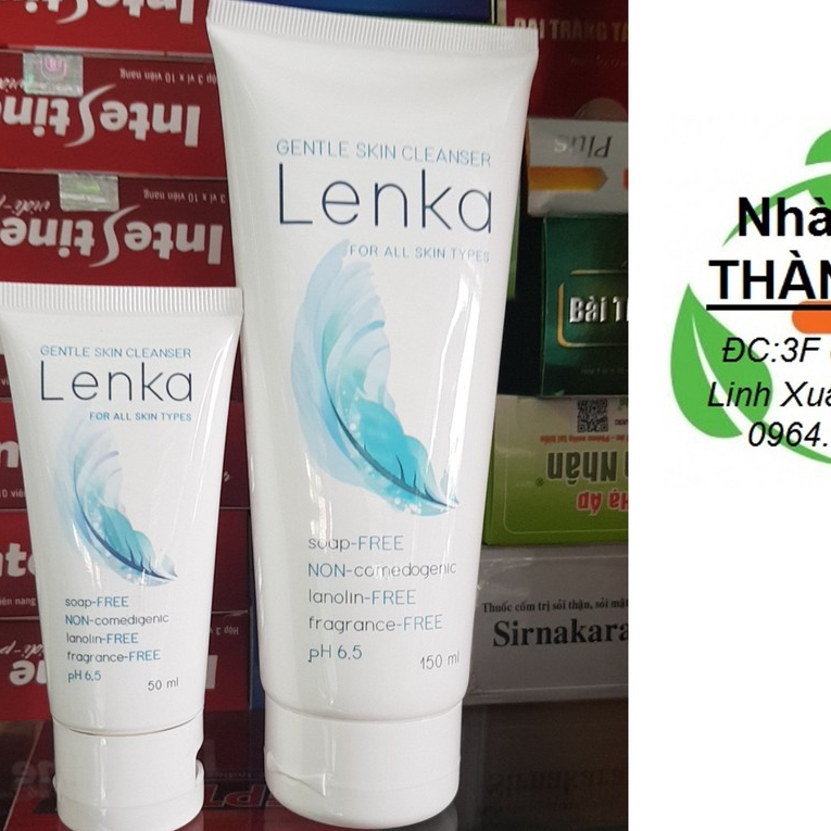 sữa rửa mặt chuyên dụng lenka nhất nhất