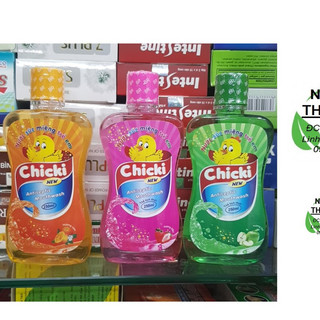 Nước súc miệng trẻ em Chicki 250ml