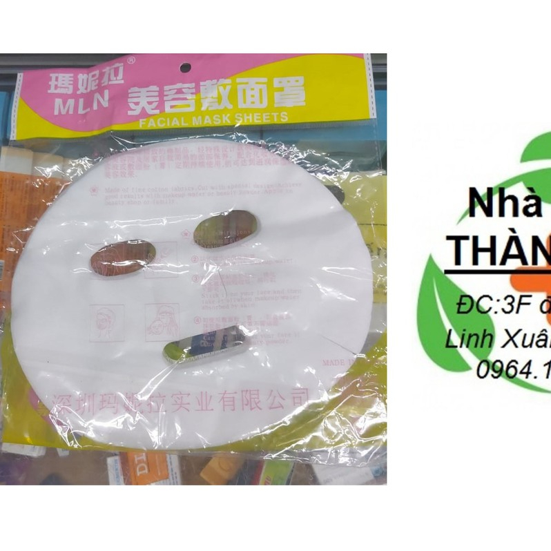1 bịch giấy đắp mặt nạ lột mụn