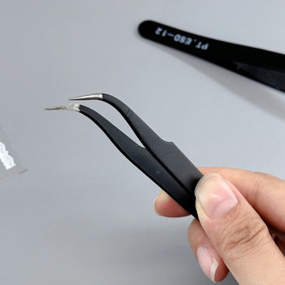 Nhíp gấp nail mi chuyên dụng, tiện lợi để nối mi đính đá trang trí móng-ĐỒ NAIL VIỆT
