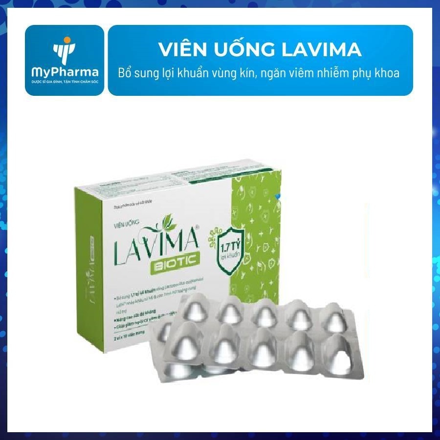 Viên uống Lavima Biotic – Viên bổ sung lợi khuẩn